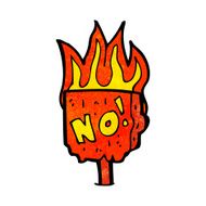 cartoon no sign N8