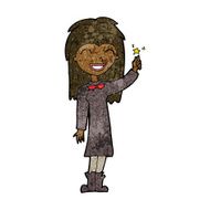 cartoon friendly witch girl N7