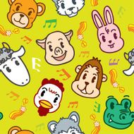 seamless animal pattern N28