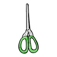 Cartoon Scissors N39