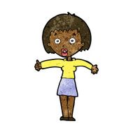 cartoon amazed woman N7