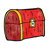 Cartoon Treasure Chest N17