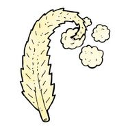 Cartoon Feather N38