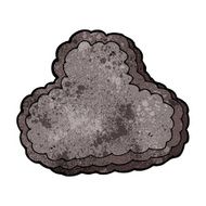 Cartoon Rain Cloud N38
