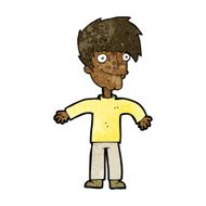 cartoon happy man N336