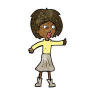 Cartoon Woman N41