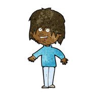 cartoon excited man N74