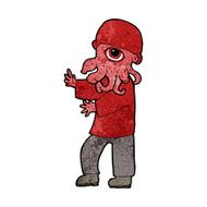 cartoon alien man N6
