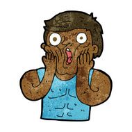 cartoon shocked gym man N10
