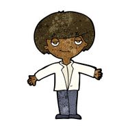 cartoon smug boy N7