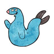 cartoon happy seal N13