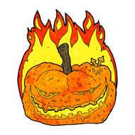 cartoon halloween pumpkin N31
