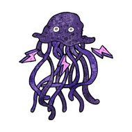 Cartoon Octopus N74