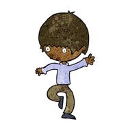 cartoon panicking man N14