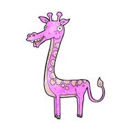 Cartoon Giraffe N34