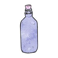 cartoon traditional bottle N14