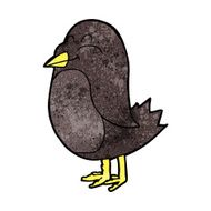 Cartoon Bird N277
