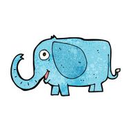 cartoon baby elephant N7