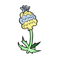 cartoon flower N321