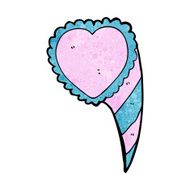 cartoon love heart symbol N7
