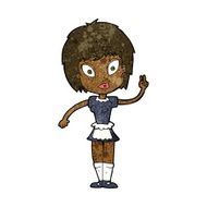 Cartoon Maid N33