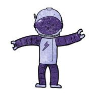 Cartoon Astronaut N100