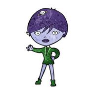 Cartoon Vampire Girl N163