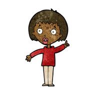 cartoon woman explaining her point N26