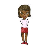 cartoon pretty girl N74