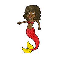 Cartoon Mermaid N50