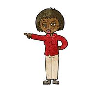 cartoon woman telling off N7