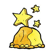 Cartoon Gold Nugget N8