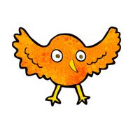 Cartoon Bird N278