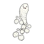 cartoon spooky ghost N75