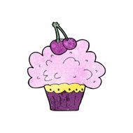 cartoon big cupcake N7