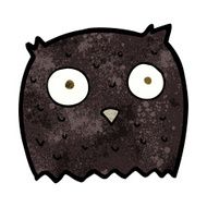 Cartoon Owl N120