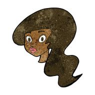 cartoon pretty female face N64