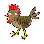 funny cartoon chicken N6