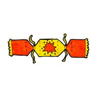 cartoon christmas cracker N36