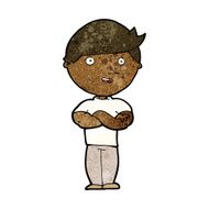 cartoon happy man N342