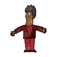 cartoon vampire man N78