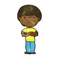 cartoon grumpy man N15