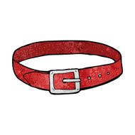 cartoon leather belt N15