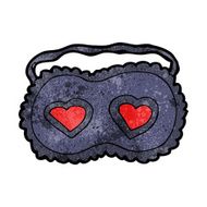 cartoon sleeping mask with love hearts N7