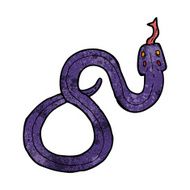 Cartoon Snake N164