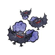 cartoon vampire bats N15