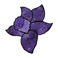 cartoon flower N328