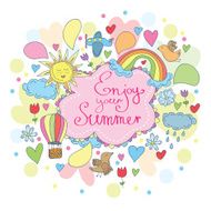 Doodle funny card N2