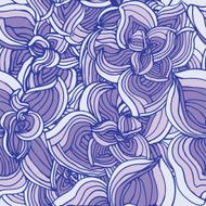 Flowers abstract seamless pattern N2