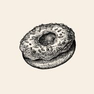 Sketch donut